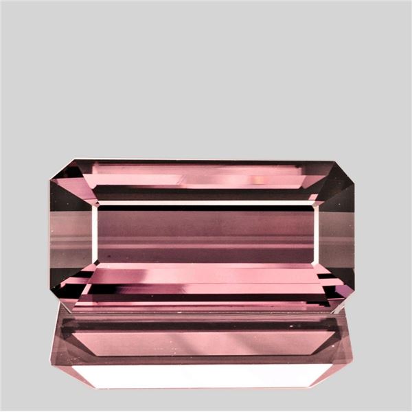 Natural Peach Pink Tourmaline 1.10 Cts  { Flawless-VVS }