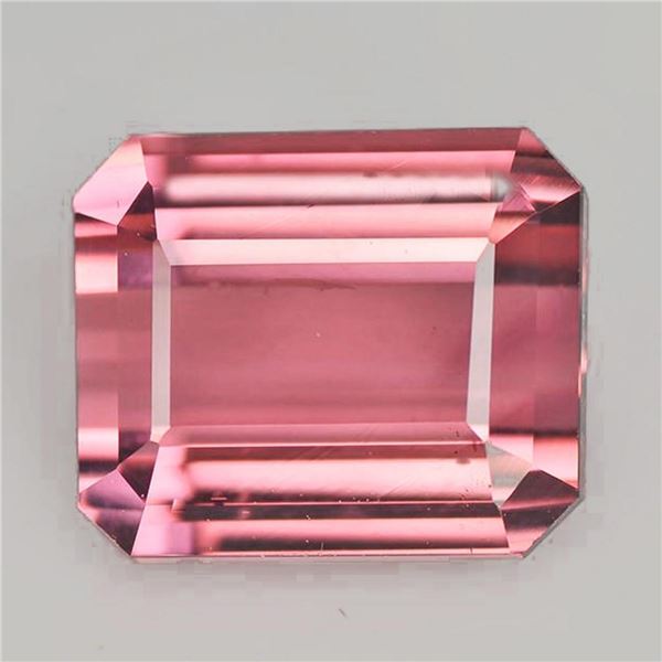 Natural Peach Pink Tourmaline 1.08 Cts { Flawless-VVS }