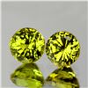Image 1 : Natural Green Yellow Mali Garnet Pair{Flawless-VVS}