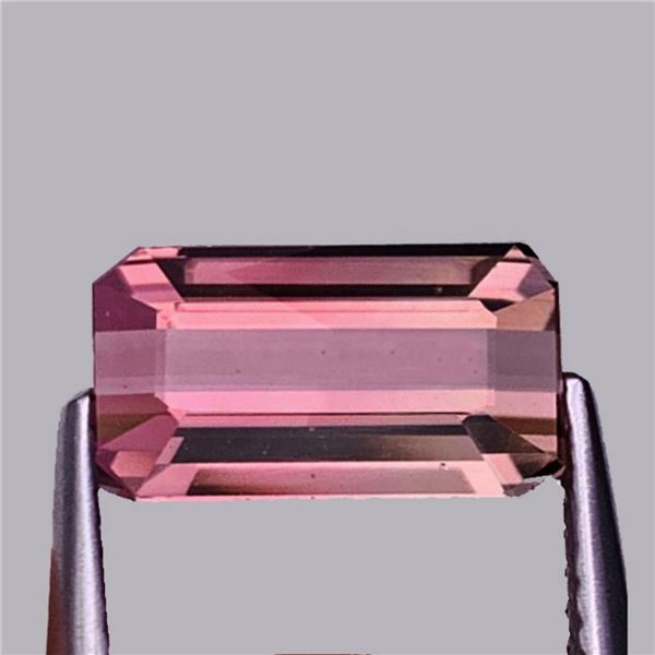 Natural Peach Pink Tourmaline 1.05 Cts { Flawless-VVS }