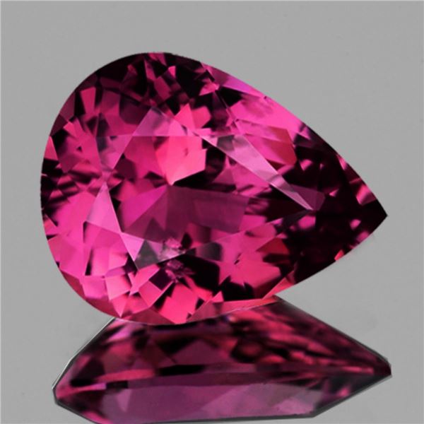 Natural Intense Pink Tourmaline {Flawless-VVS}