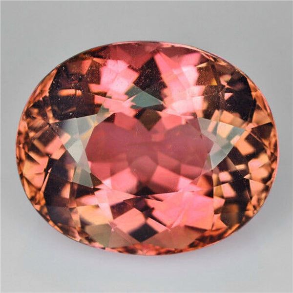 Natural Padparadscha Pink Tourmaline 1.93 Cts  {Flawless-VVS}