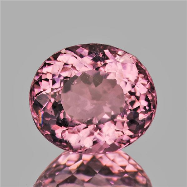 Natural Peach Pink Tourmaline 1.14 Cts { Flawless-VVS }