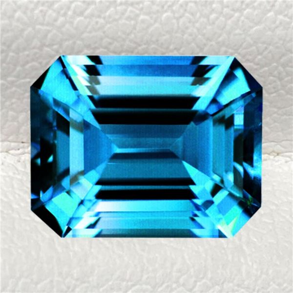 Natural Cambodian  Intense Blue Zircon {Flawless-VVS1}