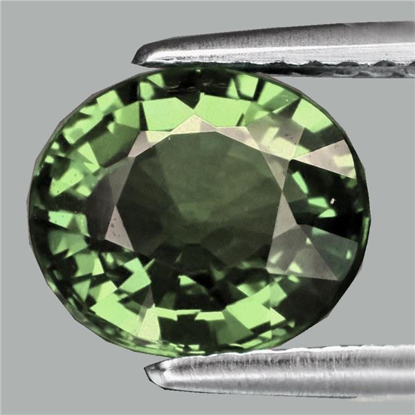 Natural Green Sapphire 1.07 Cts {VVS}