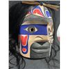 Image 3 : West Coast Native Warrior Mask With Killer Whale Spirit