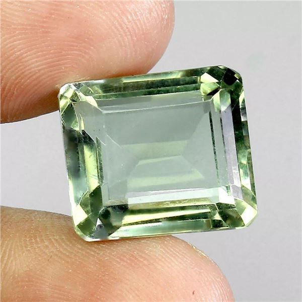 Natural Brazil Green Amethyst 21.20 Cts - VVS