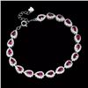 Image 1 : Natural Rhodolite Garnet Bracelet