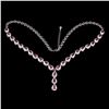 Image 3 : Natural Rhodolite Garnet Necklace