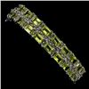 Image 1 : Natural Green Peridot Bangle