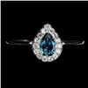 Image 1 : Natural London Blue Topaz Ring