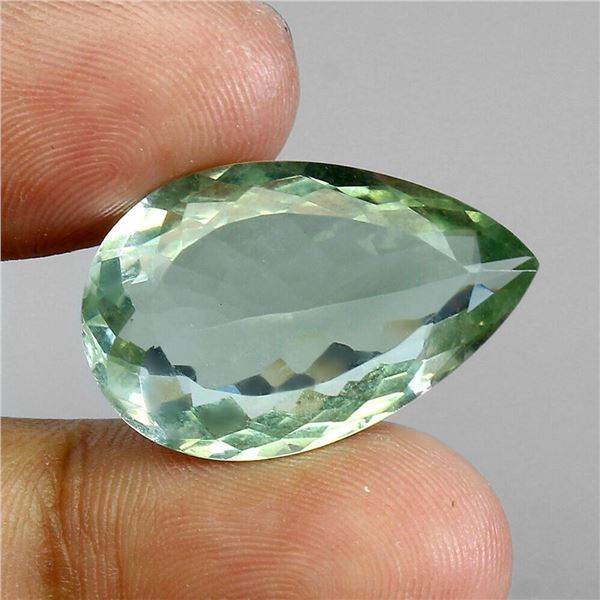 Natural Green Amethyst 19 Carats - VVS