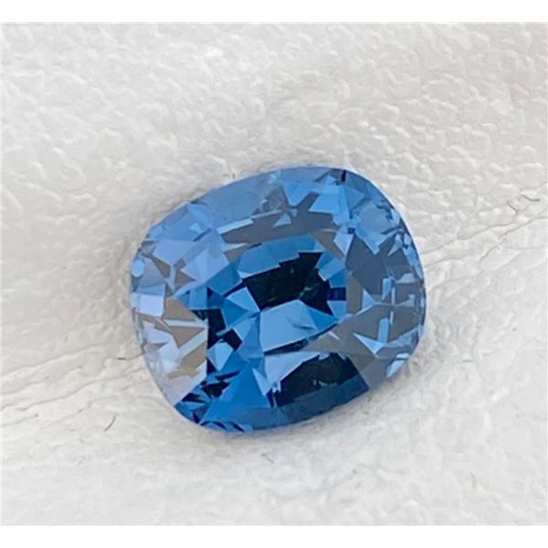 Natural Cushion Cobalt Blue Spinel 1.21 Cts- Untreated