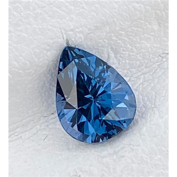 Natural Pear Shape  Blue Spinel 1. 27 Cts- Untreated