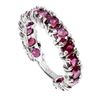 Image 1 : Natural Pink Rhodolite Garnet Ring