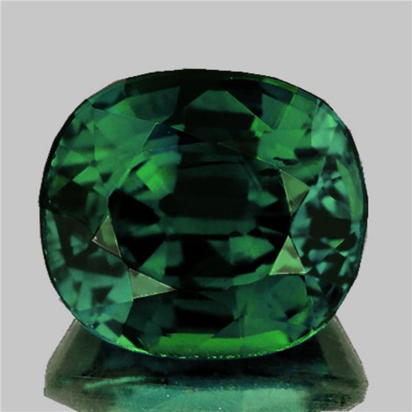 Natural Forest Green Sapphire 1.36 Cts {Flawless-VVS}