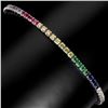 Image 1 : Natural Multi Color  Cz Bracelet