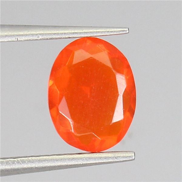 Natural Orange Mexican Opal 9x7 MM