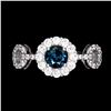 Image 1 : Natural Stunning London Blue Topaz Ring
