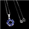Image 2 : Natural Royal Blue Sapphire Necklace