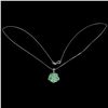 Image 1 : Natural Green Emerald  Necklace
