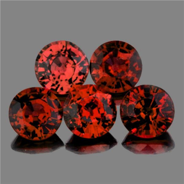 Natural Burma Spinel 5 Pcs {Flawless-VVS}