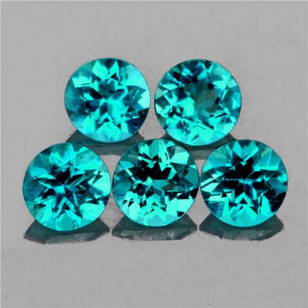 Natural Brazil Paraiba Green Blue Apatite(Flawless-VVS)