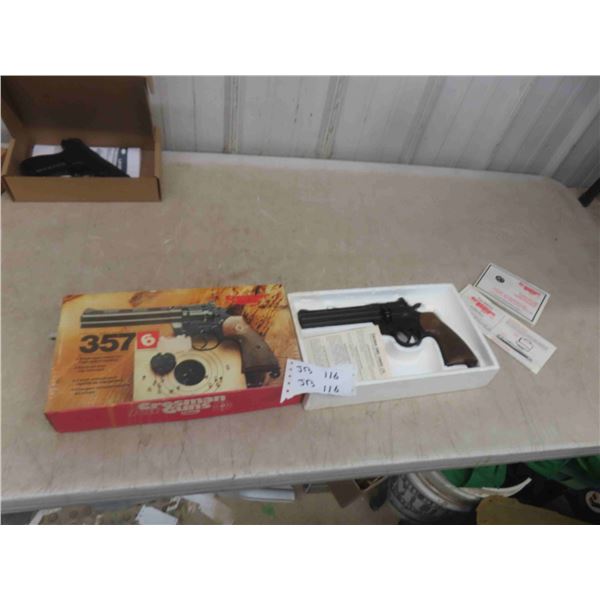 Crossman 357 177 Cal Rev Remington 7600 PA 22 1/2'' Barrel Serial# 
