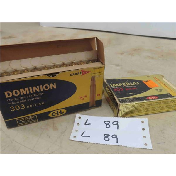 (40 Rounds) 303 British Ammo  **MUST PROVIDE PROOF OF PAL PRIOR