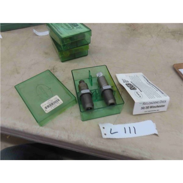 (2) Lee Reloading Dies 30/30 Winchester