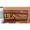 Image 4 : New Rivers Edge Model 59580 15' Ladder Tree Stand 300lbs Capacity with