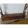 Image 2 : Soft Gun Cover , 4 Tier Wood Gun Rack with Bottom Drawer with Key 