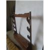 Image 3 : Soft Gun Cover , 4 Tier Wood Gun Rack with Bottom Drawer with Key 