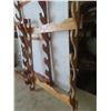 Image 2 : 3 Wood Gun Racks (1) 12 Gun (2) 6 Gun