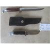 Image 2 : 2 Hunting Knives: (1) Buck 103 4'' Blade Skinner (1) Arkansas 