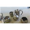 Image 3 : Stainless Steel Tea Set