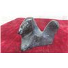 Image 2 : Vintage Inuit Soapstone of Spirit Creature Signed 5'' x 4'' Excellent Condition