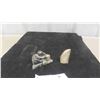 Image 1 : Vintage Hand Carved Inuit Soapstone of Beaver , Carved Spirit Face Signed