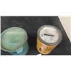 Image 2 : 2 Vintage 1lbs Peanut Butter Tins : Marwin & Sultana (Which is Also a Bank)