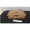 Image 1 : Antique Tramp Art Cigar Box Made by Tramps and Traded for a Meal or Coins