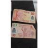 Image 8 : Canadian $1 & $2 Bills : (3) 1986 $2 Bills , (1) 1954 $2 Bill (1) 1954 $1 Bill (2) 1867-