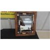 Image 1 : Antique Stained Glass Window with Mirror 16'' x 13'' - This is the Real Deal and 