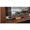 Image 4 : Antique Stained Glass Window with Mirror 16'' x 13'' - This is the Real Deal and 