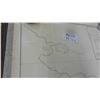 Image 3 : 2 Old Maps (1930s) : Wanipigow River Lake Winnipeg , Lake Winnipeg to Whitefish -