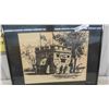 Image 2 : Vintage Watercolor of Hudsons Bay Company Fort Garry Gate in Winnipeg