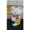 Image 1 : Easter Rabbit Blow Mold 18'' Tall