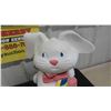 Image 2 : Easter Rabbit Blow Mold 18'' Tall