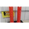 Image 4 : 2 Noel Candle Blow Molds 38'' Tall