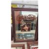 Image 2 : 5 Mirrored Coca Cola & Booze Advertisements - Largest Measures 13 1/2'' 