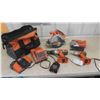 Image 1 : Ridgid 18V Tools: Circular Saw, Jig Saw, Drill, 1/4'' Impact, 2 Chargers & 